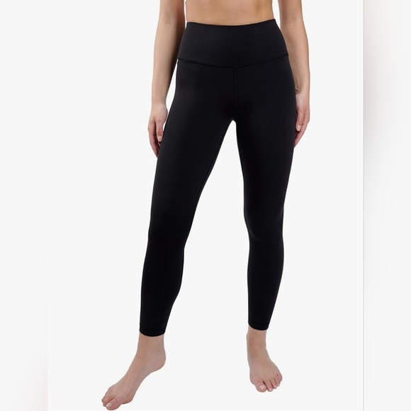 Yogalicious High Rise Squat Proof Criss Cross Yoga Pants Black XS - Picture 4 of 10